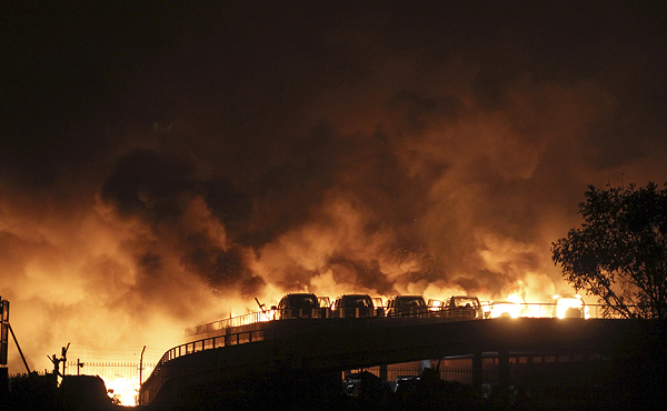 Massive blasts rock Chinese city of Tianjin - 44 dead, hundreds injured