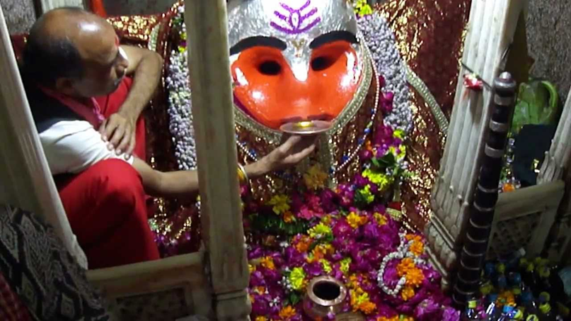 Kal Bhairav Temple - offers Whiskey to Deity