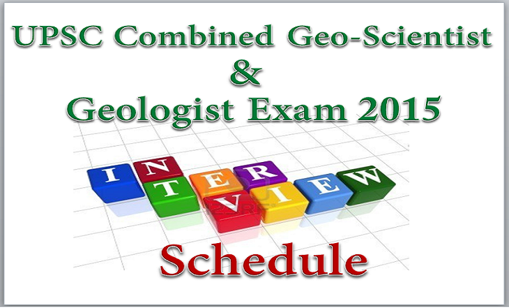 UPSC Combined Geo-Scientist and Geologist Exam 2015: