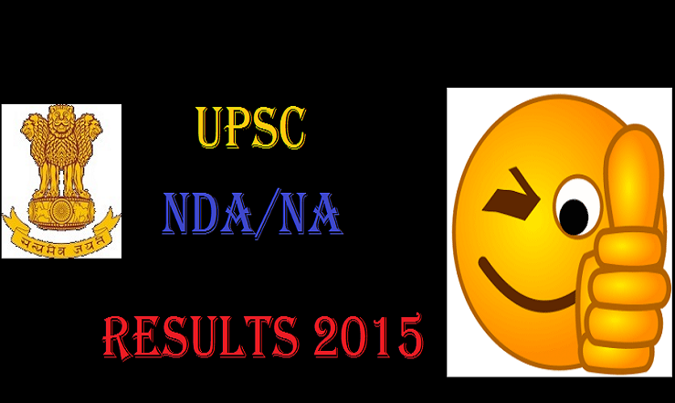 UPSC NDA/NA Results 2015