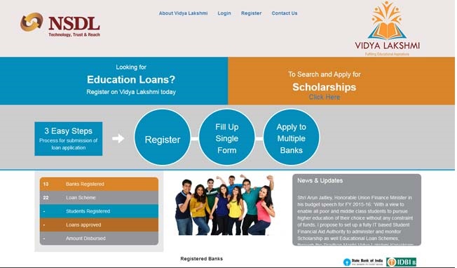 Vidya Lakshmi Portal for Students Seeking Education Loans