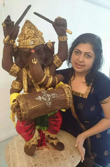 Chocolate Ganesha With A Cause Comes With Sweet Message