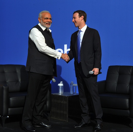 Dream to make India $20 trillion economy: PM Modi at Facebook HQ