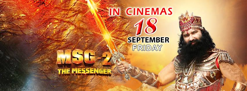 Gurmeet Ram Rahim Singh movie MSG 2 the messenger