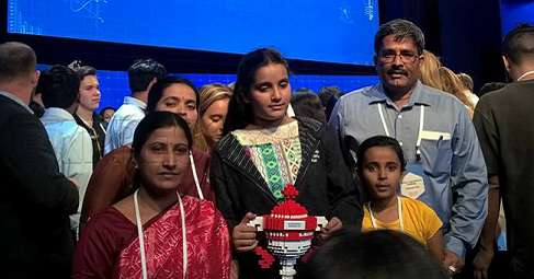 This 13-Year-Old Odisha Girl Bags 'Community Impact Award' At The Prestigious Google Science Fai