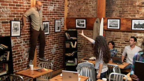 Girl with Telekinetic Powers Freak Out Coffee Shop Customers in New York