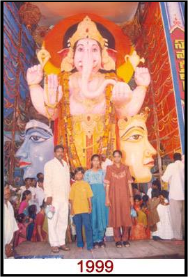 Khairathabad GANESH idol in 1999