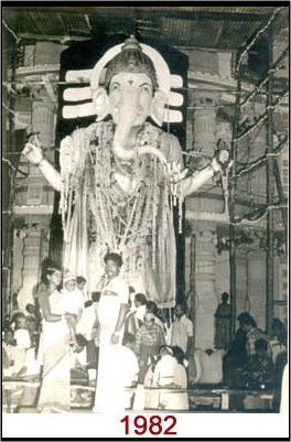 Khairathabad GANESH idol in 1982