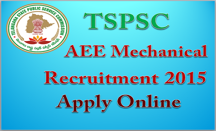 TSPSC AEE Mechanical Recruitment 2015 