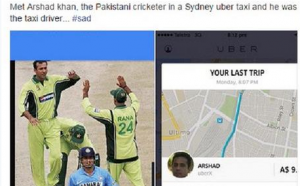 Twitter Reaction Over Former Pakistani Cricketer Arshad Khan Driving Taxi