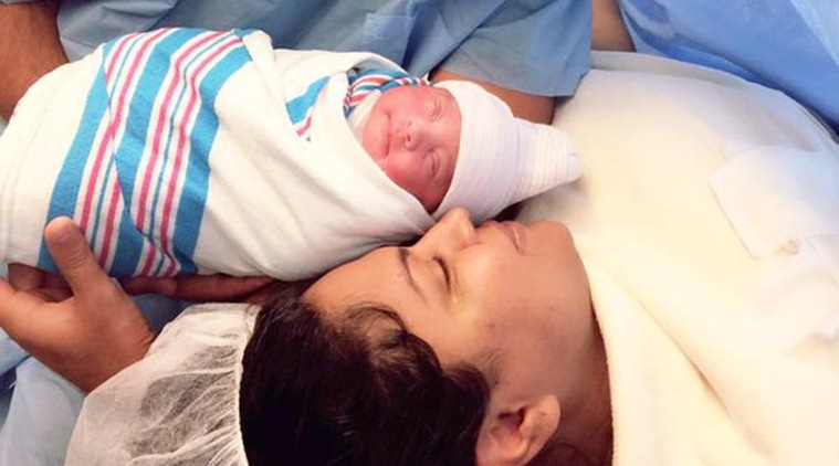 veenamalik gave birth to baby girl