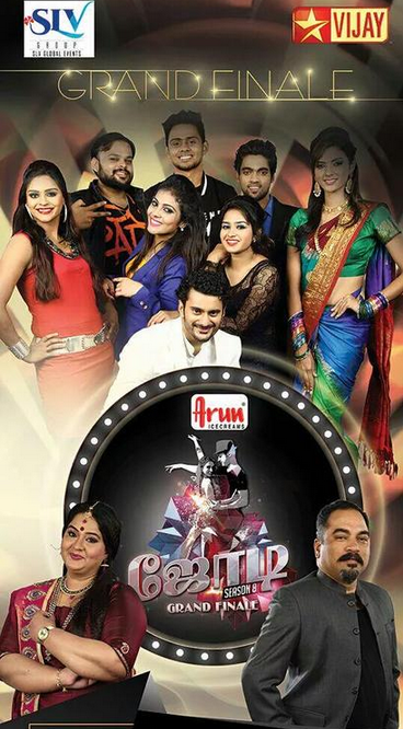 Vijay TV Jodi No 1 Season 8 Grand Finale on sep 12