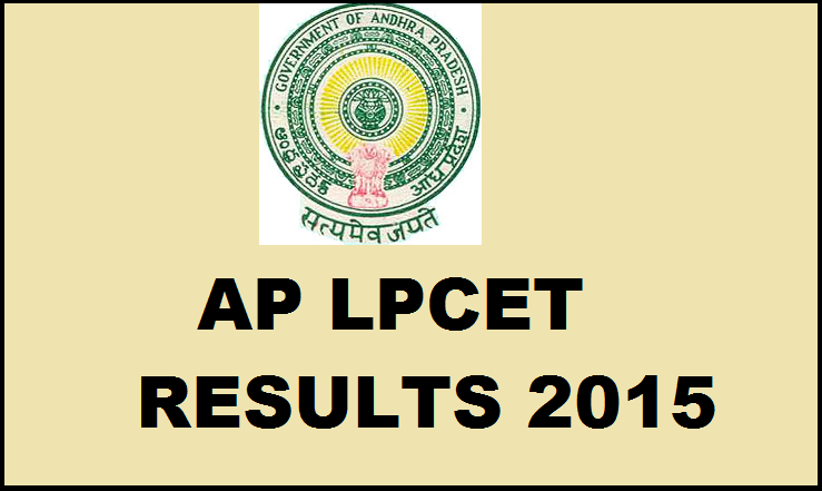 AP LPCET Results 2015: Check Here @ lpcetap.cgg.gov.in