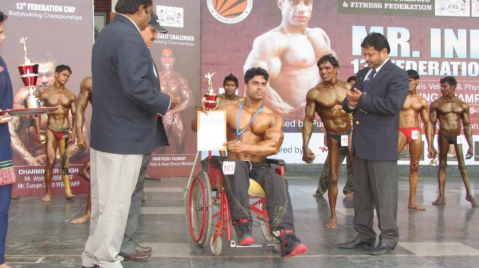 Arnold Anand Defeated Cancer and paralysis to become the nation’s first wheelchair bodybuilder !!!