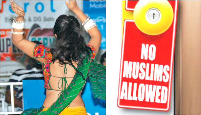 ban on muslims from entering to garba venues by vhp leaders