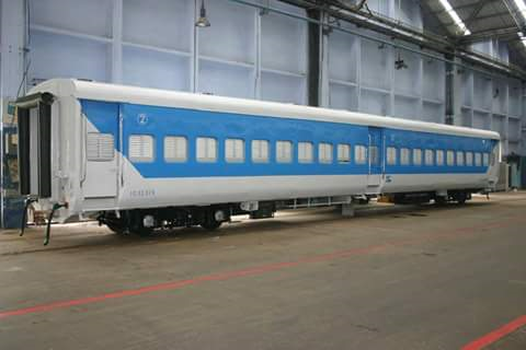 Baroda Express's First Look with 3 teir ac coaches