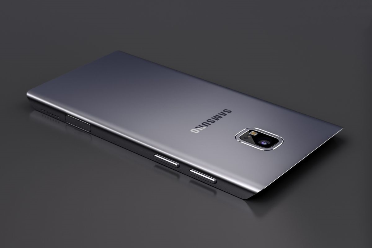 Samsung Galaxy S7 Edge back view