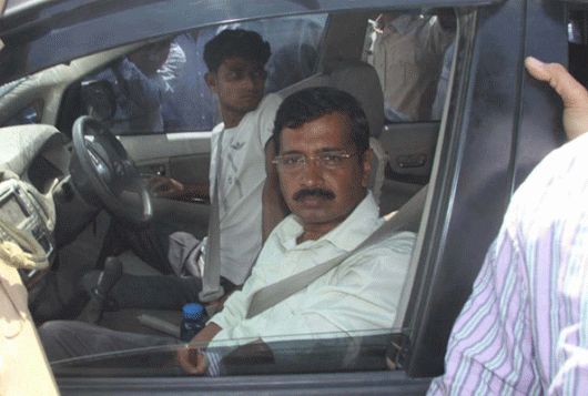 Kejriwal was stopped by the Bisada villagers