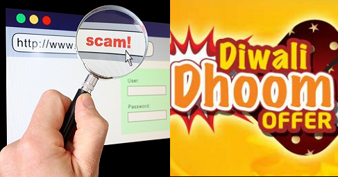 Diwali Offers Attract Online Scams