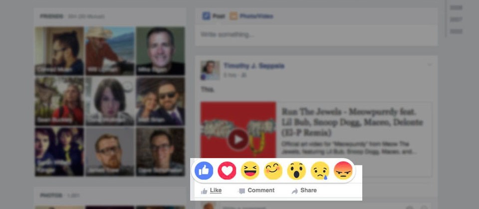New FB Emojis with 6 new icons 