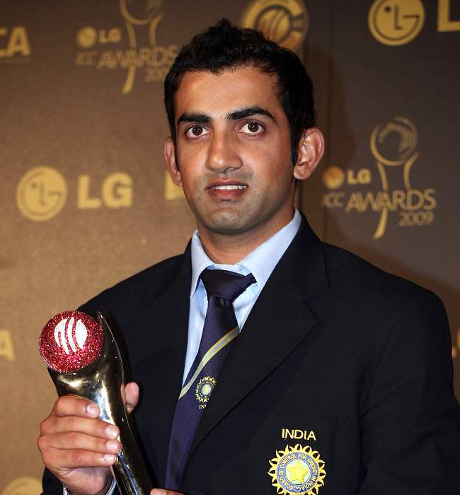 Gautham Gambhir Player fo the year 2009