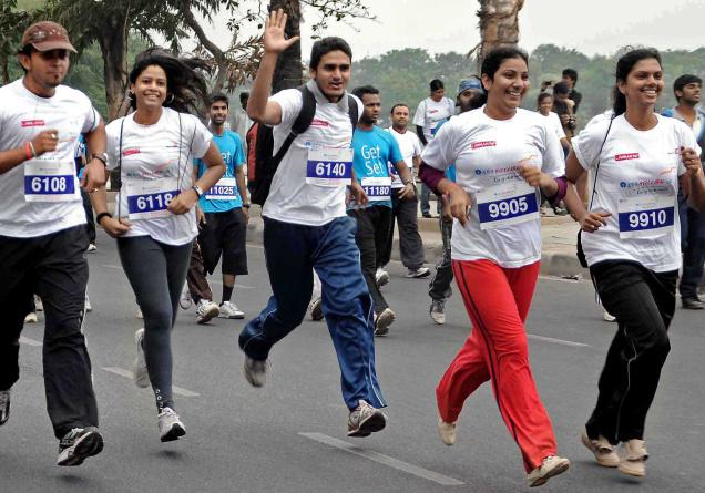 Hyderabad 10K Run on 29th November 2015 for Healthy Living