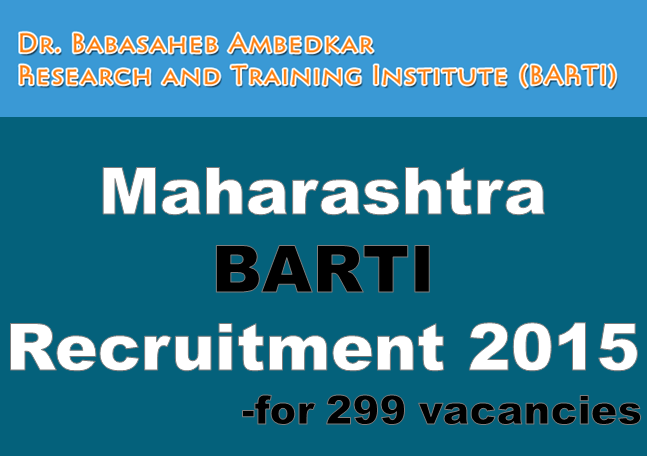 Maharashtra Barti Recruitment 2015
