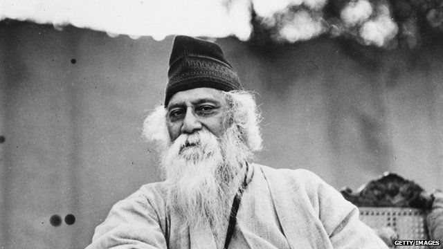 rabindranath tagore speaking about world 