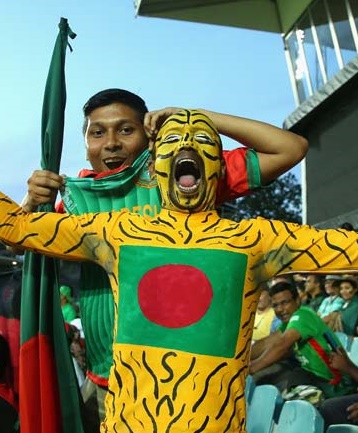 a Bangladeshi fan