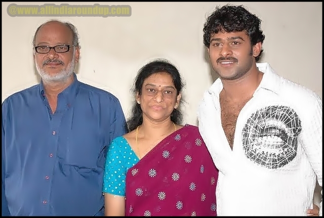 Prabhas Family photo with parents 