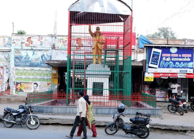 Dr Ambedkar's Statues In Tamil Nadu Are Being Put In Cages