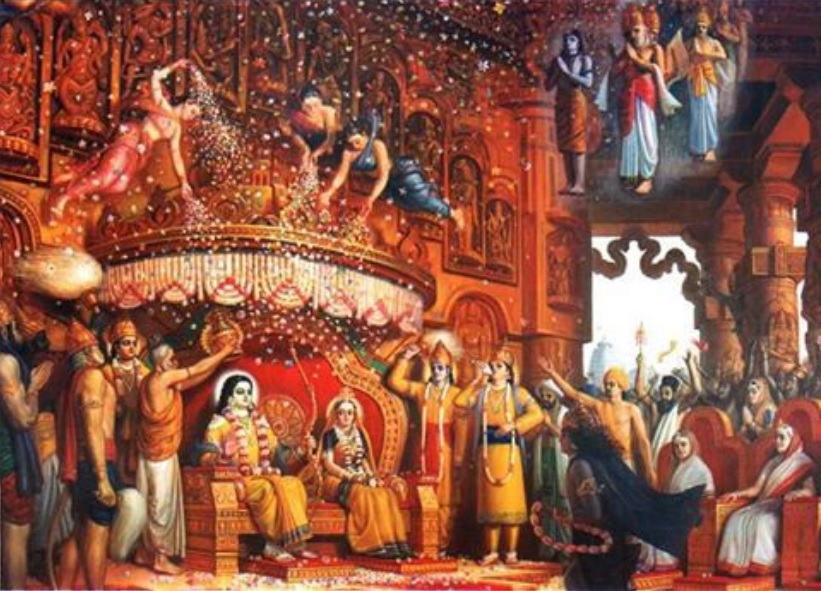 yudhistira crowned as king of hastinapur