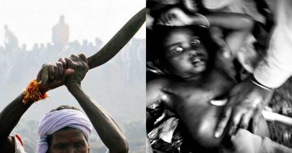 Villagers Burns Man Who Beheads 4-year-old as 'sacrifice' to seek 'divine powers' 
