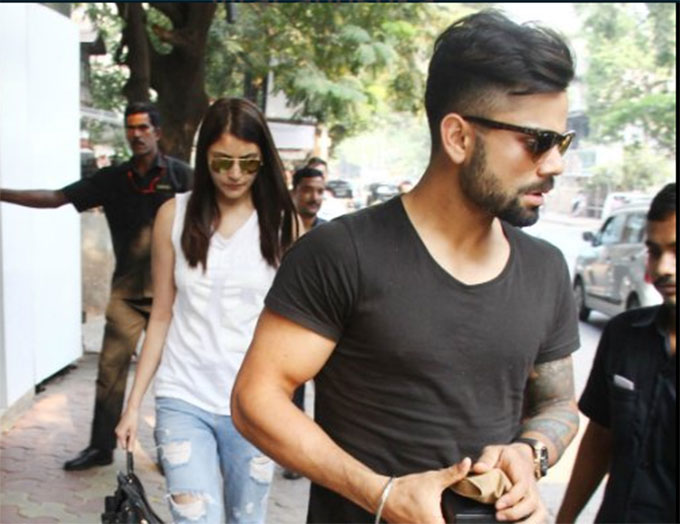 Virat Kohli's lunch date with Anushka and her dad