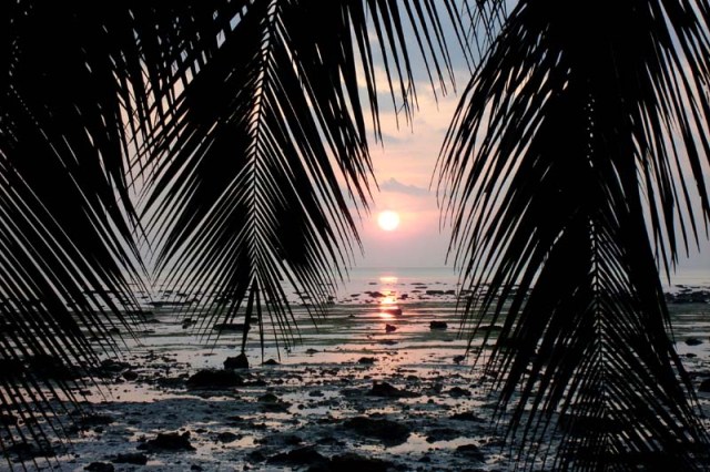 sunrise in Andaman and Nicobar Islands