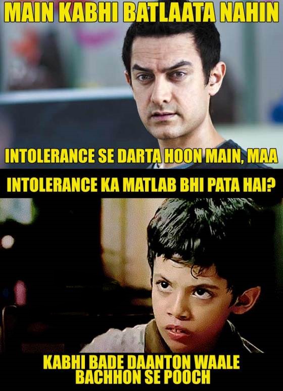 Amir Khan intolerance images - Whatsapp Messages