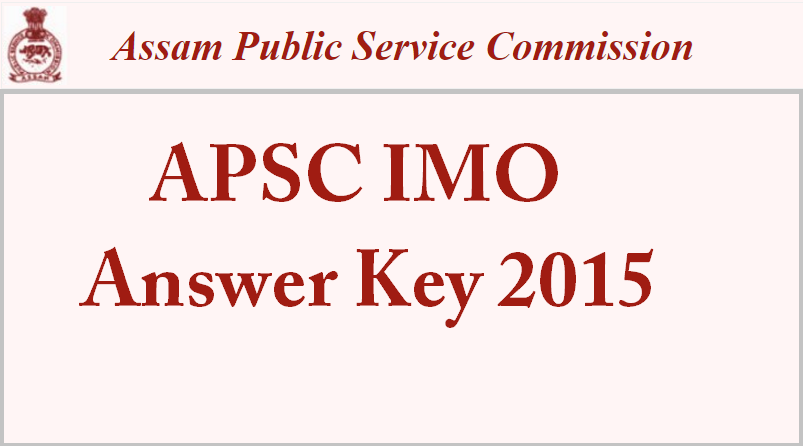 APSC IMO Answer Key 2015