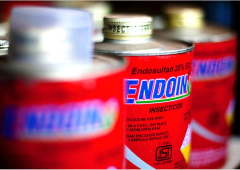pesticide endosulfan banned in india