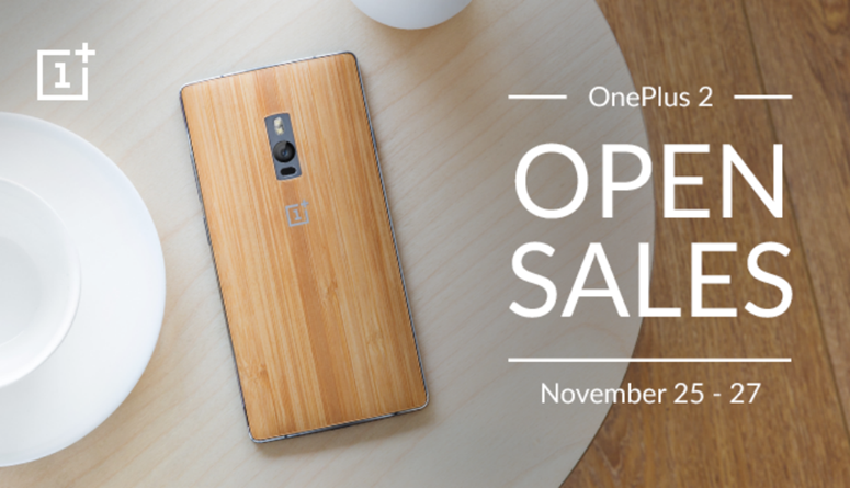 OnePlus 2 Open sale via Amazon India