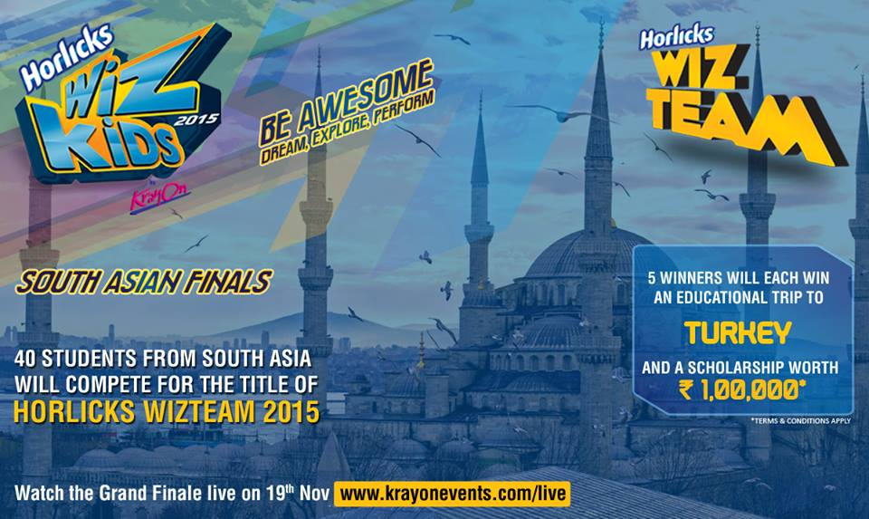 DPS Student To Represent Hyderabad at Horlicks Wiz Team South Asia Finals 2015.