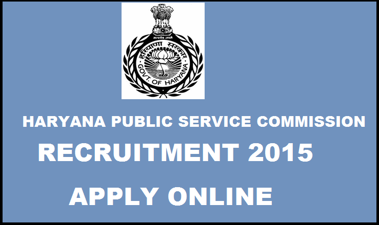 HPSC Recruitment Notification 2015: Apply for 362 Posts @ www.hpsconline.in