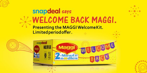 Nestle's Maggi flash sale on Snapdeal
