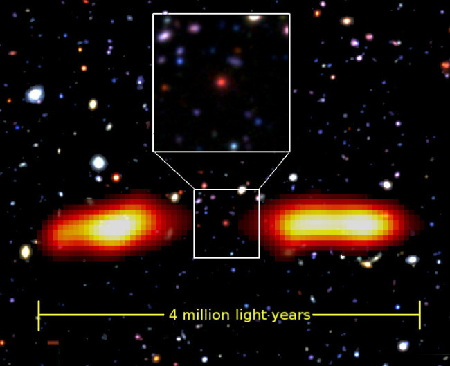 Indian Astronomers Discovered Dying Giant Radio Galaxy
