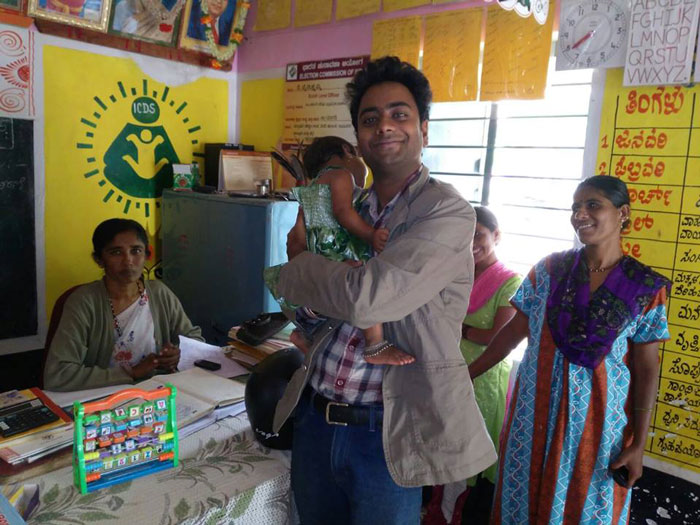24-Year-Old Guy From Delhi Adopted An Entire Village In Karnataka (1)