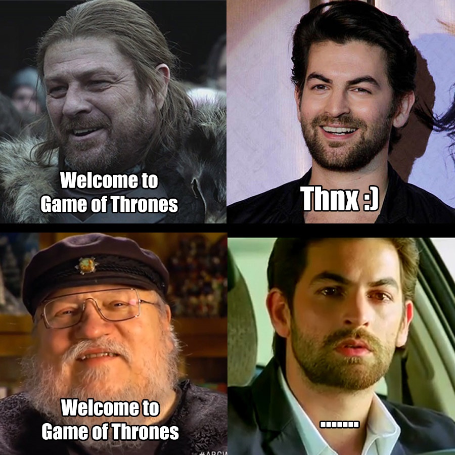 George R R Martin has had a good look at Neil