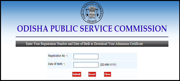 OPSC ASO Admit Card 2015 Released: Download Assistant Section Officer Admit Card @ opsc.gov.in