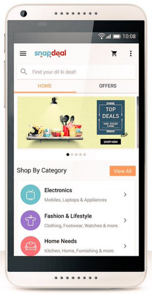 Snapdeal's Snap-Lite Mobile Website