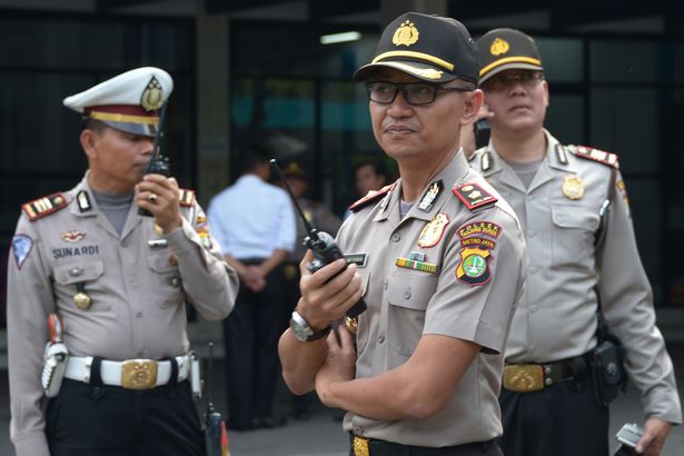 Indonesian-policemen
