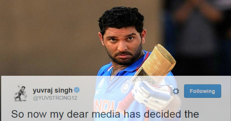 Yuvraj Singh epic Reply to Media about His Marriage