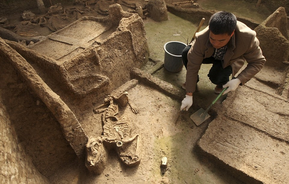 Tombs Unearthed in China